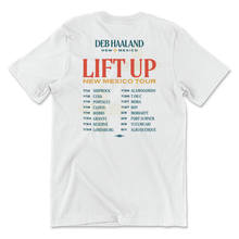 Load image into Gallery viewer, Lift Up Tour (Unisex White Tee)