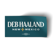 Load image into Gallery viewer, Deb Haaland (4" x 2" Vinyl Sticker -- Pack of Two!)
