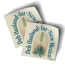 Load image into Gallery viewer, Yucca (3.75" x 3.75" Vinyl Sticker -- Pack of Two!)