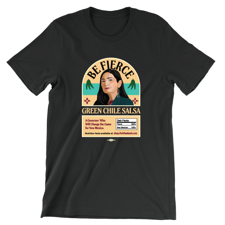 Be Fierce - Salsa (Unisex Black Tee)