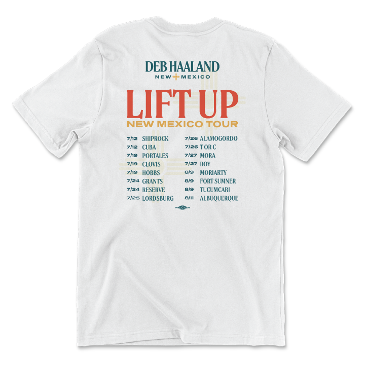 Lift Up Tour (Unisex White Tee)